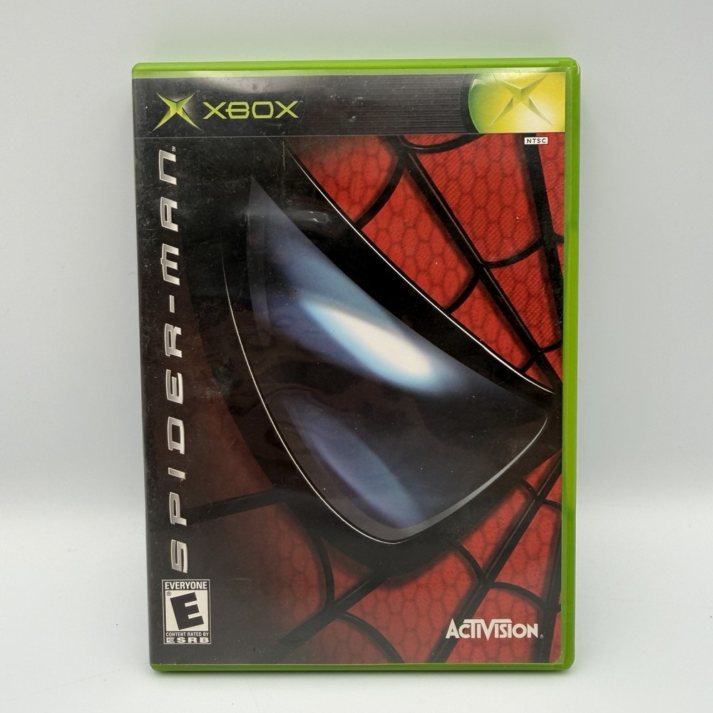 Spider-Man 2002 Original Xbox CIB Complete Tested Great Condition